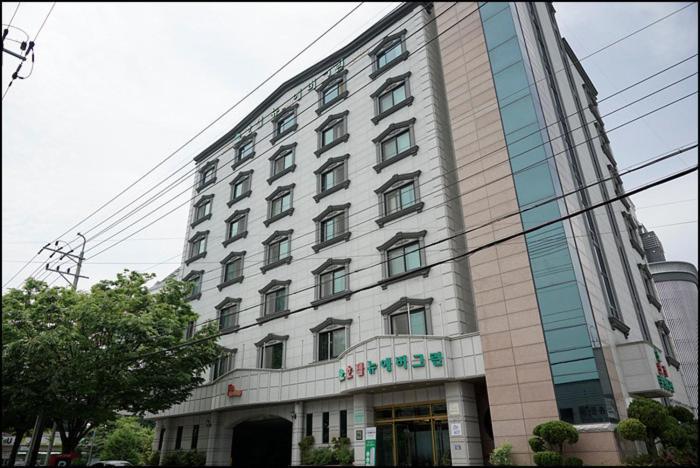 Hotel New Evergreen Mokpo Buitenkant foto